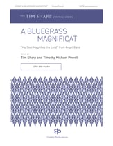 A Bluegrass Magnificat SATB choral sheet music cover